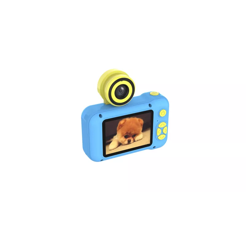 Fotocamera digitale per bambini Denver KCA-1351BU 2MP blu giallo