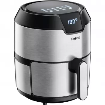 Friggitrice ad aria Tefal Easy Fry EY401D Single 4,2 L Stand-alone 1500 W nero, acciaio inox
