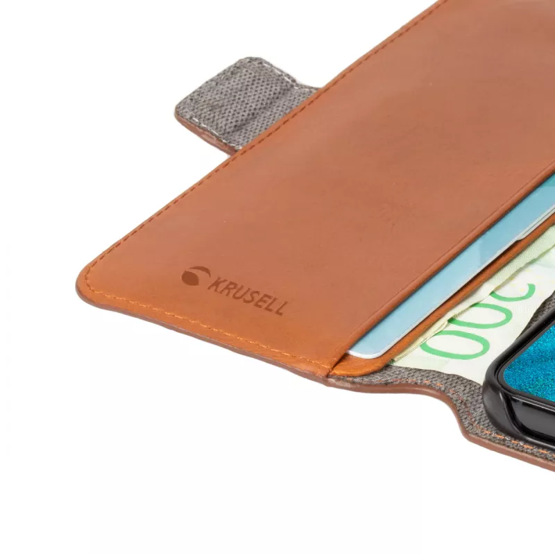 Custodia folio Krusell Galaxy S22+ 16,8 cm marrone