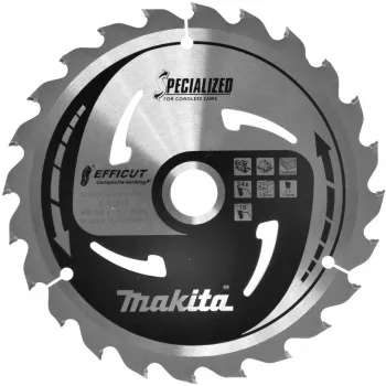 Lama per sega circolare Efficut Makita E-12217, 165 mm, 24 denti