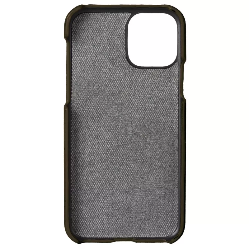 Custodia per cellulare Krusell Birka per Apple iPhone 11 Pro Max, custodia in stile pelle marrone scuro