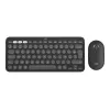 Logitech Pebble 2 Combo for Mac Tastiera e mouse wireless QWERTZ tedesco grafite
