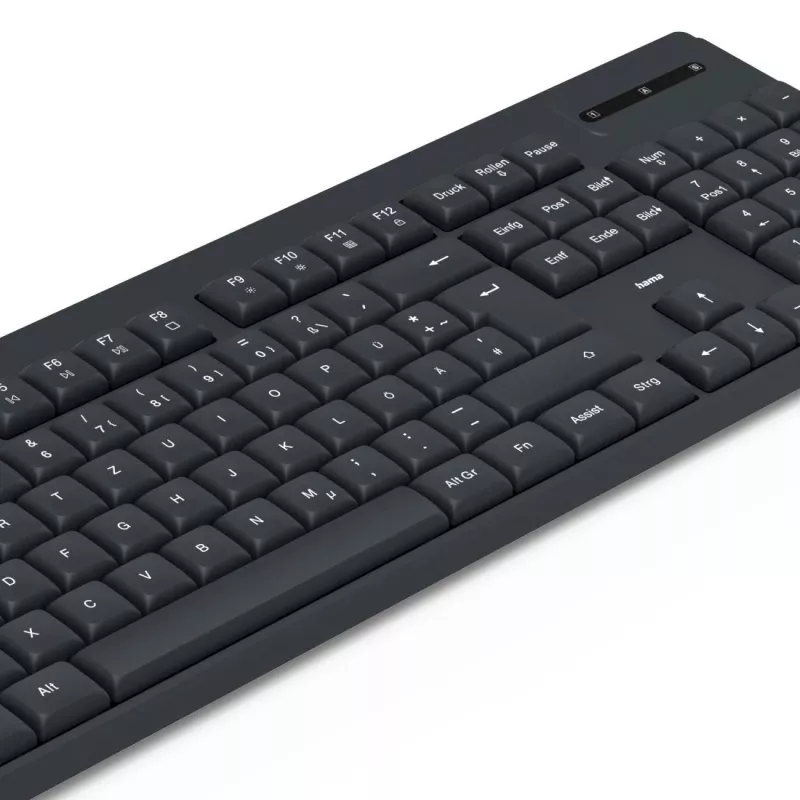 Set tastiera e mouse WKM-100 nero