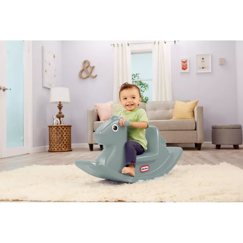 Cavallo a dondolo Little Tikes Lt GraySingle