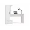 Set scrivania + libreria Cosmo, bianco