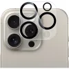 Vetro protezione fotocamera NEVOGLASS 3D (trasparente/nero, iPhone 17 Pro)