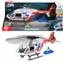 Elicottero giocattolo Dickie Giant Helicopter scala 1:24, modello in pressofusione, compatibile con set giocattolo
