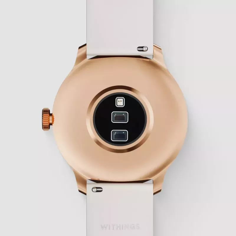 Smartwatch ibrido Withings ScanWatch Light oro bianco