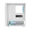 Case per PC MODECOM BREEZE ARGB Flow MIDI, ATX, USB 3.0 ×2 + USB-C, bianco