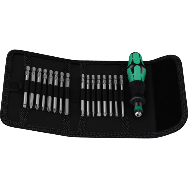 Wera Kraftform Kompakt 20 - cacciavite con set di punte - in custodia (05051016001)