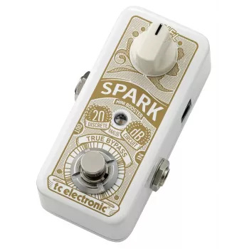TC Electronic Spark Mini pedale effetto bianco