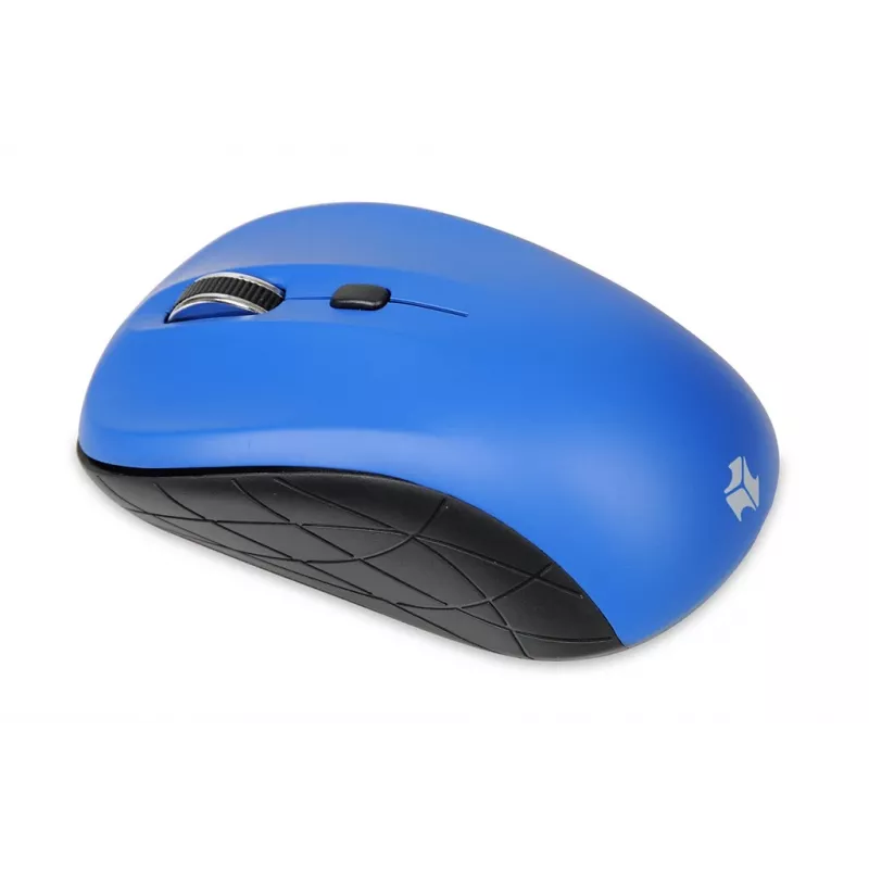 iBOX Rosella i009W IMOF009WBL mouse ottico wireless, 3 pulsanti, 800–1600 DPI, blu