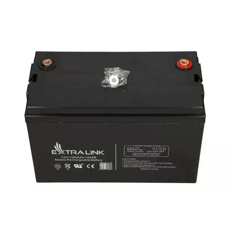 Extralink accumulatore AGM 12V 100Ah senza manutenzione