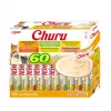 Snack per gatti Inaba Foods Churu Varieties — pollo, 60 x 14 g tubetti