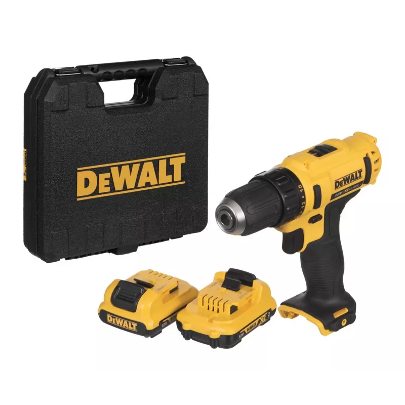 DeWALT DCD avvitatore trapano a batteria senza chiave 10,8V Li-Ion, spina europea