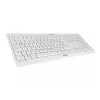 Tastiera CHERRY KC 1000 ufficio USB QWERTZ tedesco grigio