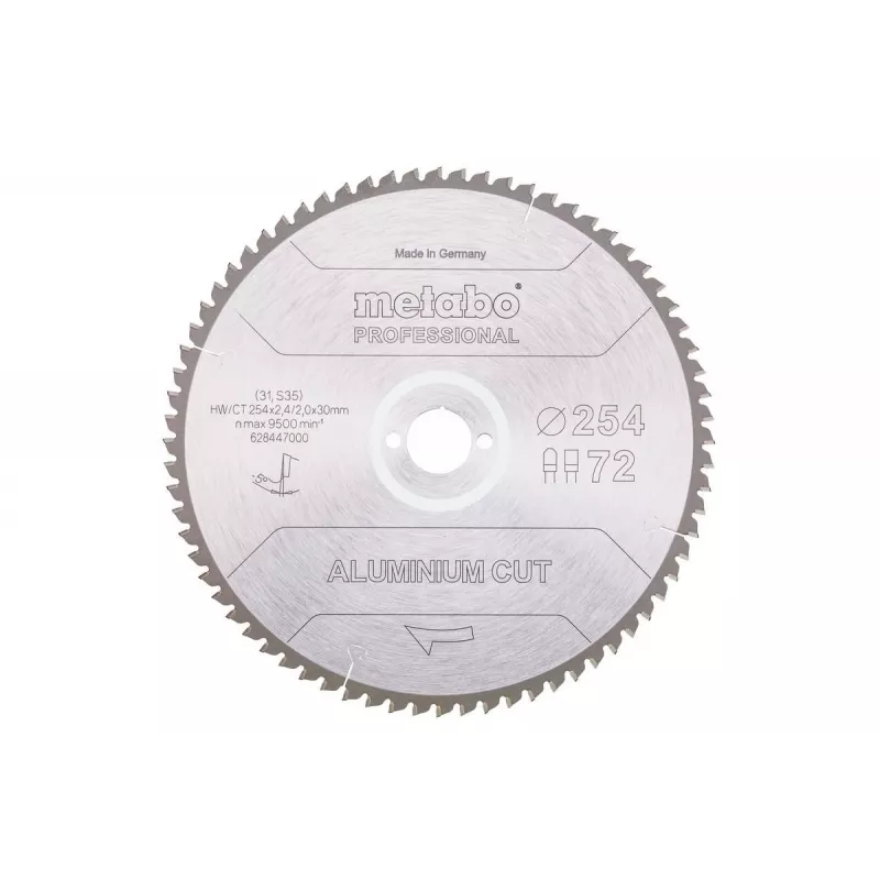 Lama per sega circolare Metabo 628447000 25,4 cm