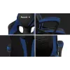 Sedia da gaming Huzaro FORCE 2.5 blu MESH seduta in rete nero, blu