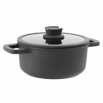 Pentola STONE+ con coperchio 24X14CM 5,6L