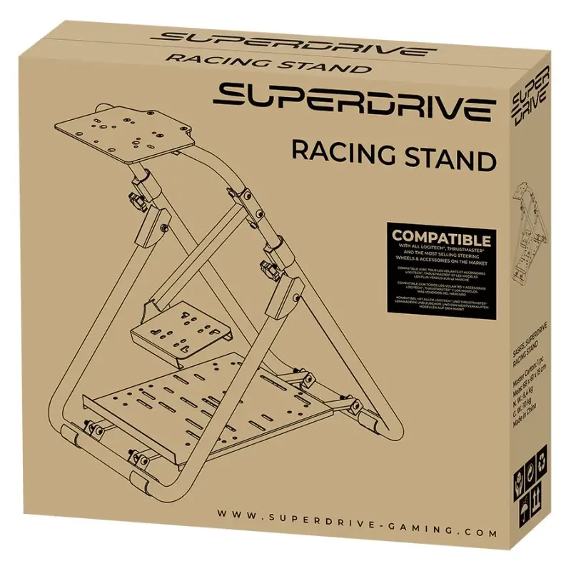 Stand da racing Subsonic SA5615 metallo nero