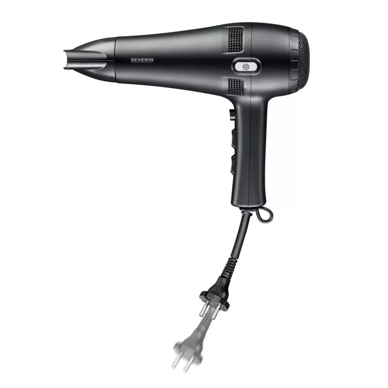 Asciugacapelli Severin HT 0165 2100 W nero lunghezza cavo 1,8 m