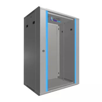 Rack a parete Extralink 18U 600x450 grigio