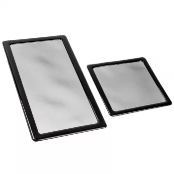 Filtro antipolvere DEMCiflex 0702 per case Mini-Tower, nero, confezione da 2