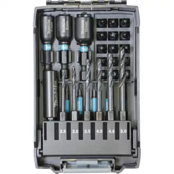 Set di punte Makita E-22866 — 31 pezzi, varie dimensioni per legno, metallo, muratura
