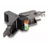 Cavo di rete DeLOCK connettore maschio RJ45 Cat.8.1 STP senza attrezzi nero