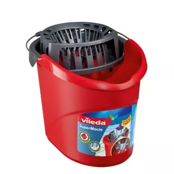 Vileda 152391 secchio SuperMocio e strizzatore a torsione