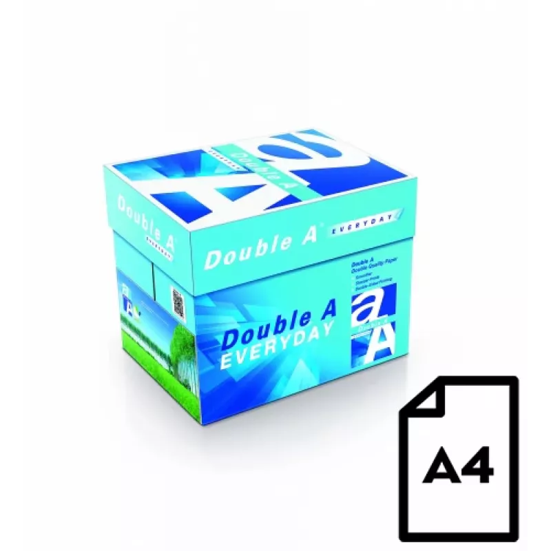 Carta Double A (categoria A), A4, 70g, 500 fogli