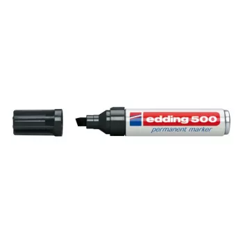 Pennarello indelebile Edding 500 nero 10 pezzi
