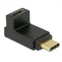 Adattatore per cavi DeLOCK 65914 da connettore maschio USB Type-C a connettore femmina nero