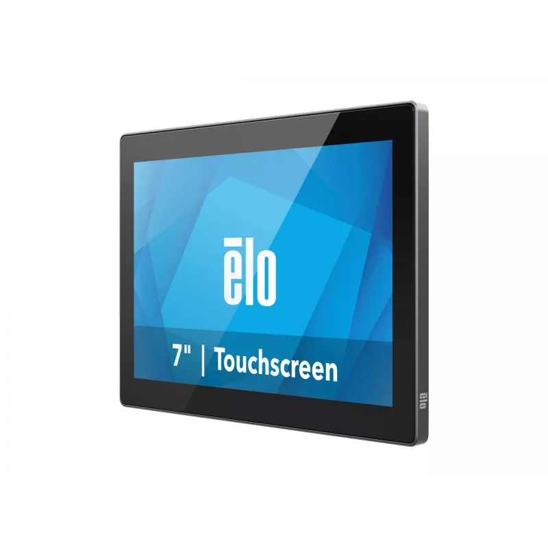Elo 0704LS, 17,8 cm (7''), Projected Capacitive, 10 TP, USB-C, Kit, monitor touch grigio scuro, diagonale display: 17,8 cm (7''), Projected Capacitive, 10 punti, risoluzione: 1280 x 800 Pi