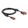 Cavo HDMI - DVI DeLOCK 84342 1,8 m maschio / maschio