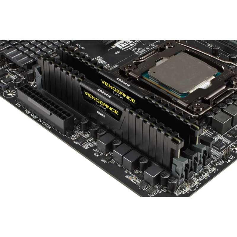 16GB DIMM 2933 (2x 8 GB) Dual-Kit (nero, CMK16GX4M2Z2933C16, Vengeance LPX, INTEL XMP)
