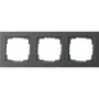 Placca da parete GIRA 0213 23 antracite, design senza viti, 80,8×223,4×9,3 mm