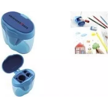 Temperino a tre fori FABER-CASTELL Colori Blue (585149)