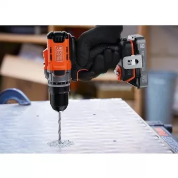 Avvitatore a batteria Black & Decker BCD382XN 18V — trapano compatto 18 V (senza batteria)