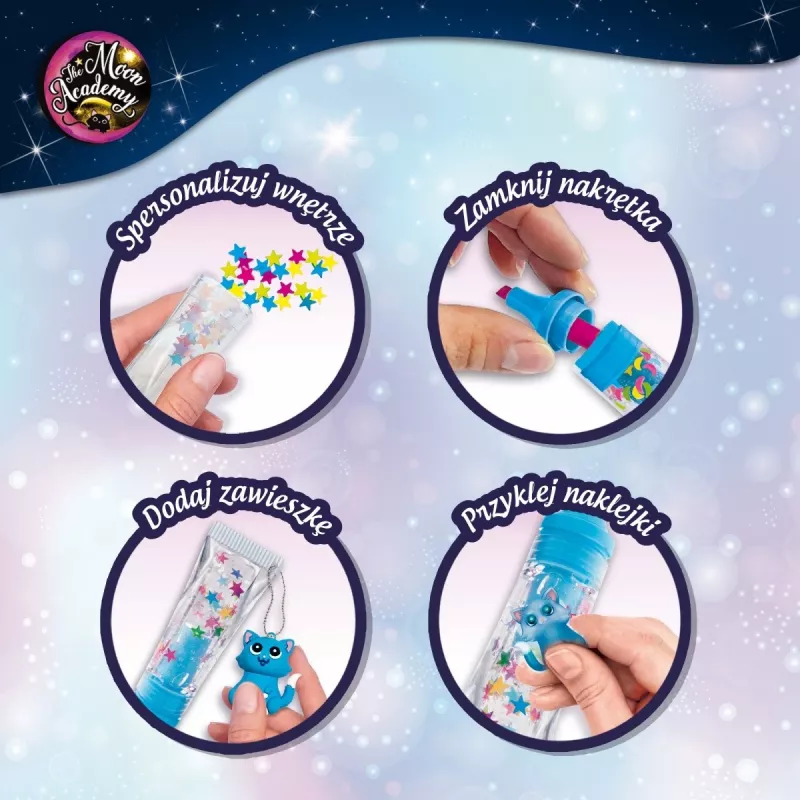 Set evidenziatori Liscianigiochi Moon Academy — Set evidenziatori Moon (304-PL110568)