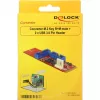 Delock Convertitore M.2 Key B+M Connettore maschio > 2 x USB 3.0 Pin header - Adattatore USB - Scheda M.2 - USB 3.0 (interno) x 2 (62843)