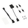 Ventola per case SilverStone SST-FQ122 120 mm - bianco