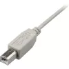 Cavo USB 2.0, connettore maschio USB-A > connettore maschio USB-B (grigio, 0,5 metri)