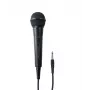 Microfono da palco con cavo Muse MC-20 B — sensibilità -73 dB, 30–15000 Hz, cavo 3 m, jack 6,35 mm, nero