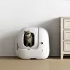 Lettiera aperta per gatti PETKIT Purobot Max Pro — bianco, 657×538×603 mm, adattatore 12 V