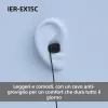 Sony IER-EX15C Cuffie con filo In-Ear Chiamate/Musica USB Type-C Nero