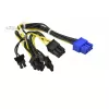 Supermicro - CBL-PWEX-1017 Cavo di alimentazione GPU - alimentazione interna, 8 pin a 8 pin PCIe Power (6+2) 20 cm
