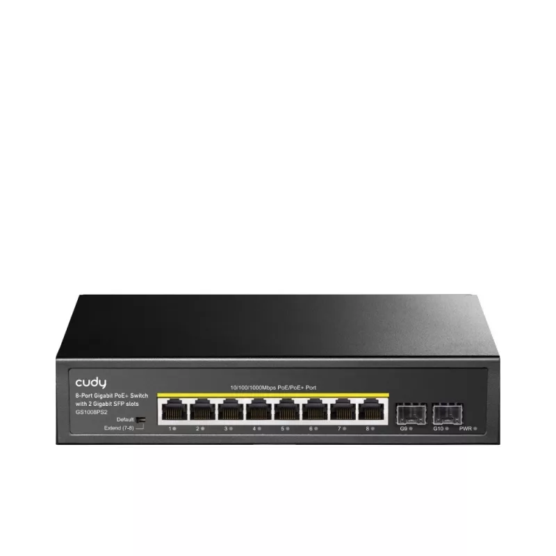Switch unmanaged Cudy GS1008PS2 Gigabit Ethernet 8 porte PoE