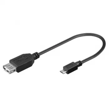 Cavo connettore femmina USB A a connettore maschio Micro USB SBOX 0,1 m