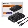 Qoltec 52274 docking station per SSD M.2 | NVMe | SATA | USB-C | DUAL 2 x 2TB